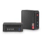 BOSGAME Mini PC Ryzen 7 5825U (Upgraded 5700U), 32GB DDR4 RAM 1TB m.2 NVMe SSD Mini Computers, 2.5GbE Dual LAN Ports, Dual SSD Slots Easy for Expand, Triple Display, WiFi 6E, BT5.2