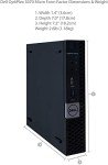 Dell Optiplex 5070 Micro MFF Desktop PC Intel i5-9500T, 16GB DDR4 New 1TB M.2 NVMe SSD, WiFi BT HDMI New KB & Mouse Windows 11 Pro (Renewed)