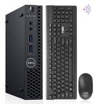 Dell Mini PC Windows 11 Micro Computer OptiPlex 3060 Desktop,i7-8700T 32GB Ram 512GB M.2 NVMe M.2 SSD,AX210 Built-WiFi 6E,HDMI Dual Monitor Support,Wireless Keyboard Mouse (Renewed)