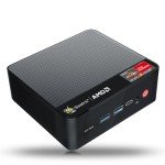Beelink SER5 Mini PC AMD Ryzen 7 5850U(8C/16T,up to 4.4GHz), Mini Computers 16GB DDR4 RAM 1TB M.2 2280 PCIe3.0x4 SSD Dual LAN, Support 4K Three Screen Display/WiFi6/BT5.2/Office Micro PC