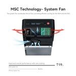 Beelink Mini PC AMD Ryzen 7 Pro 5850U (8C/16T, Up to 4.4Ghz), 16GB DDR4 RAM 500GB NVMe SSD, SER5 Pro Mini Desktop Computer Support 4K@144Hz/Triple Display/WiFi6/BT5.2/HDMI+DP/Office/Gaming