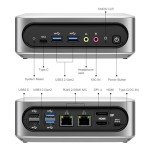 Mini PC i9 Intel Core i9-11900H(4.9GHz, 8C/16T), 16GB DDR4 512GB SSD, W-11 Pro Mini Desktop Computer 4K Triple Display, 2.5G Dual LAN, WiFi6, BT5.2, 6X USB Ports, MGI9 Micro PC for Home/Office