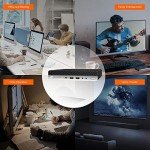 HP Micro PC EliteDesk 800 G4 Windows 11 Tiny Desktop,i5 Hexa-Core Mini Business Computers 32GB Ram 1TB NVMe M.2 SSD,WiFi,BT,HDMI,DP,USB-C,4K Support,Wireless K&M + TJJ Mouse PAD (Renewed)