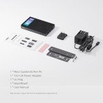 MeLE Fanless Mini PC Quieter3Q 11th Gen N5105 16GB 512GB, Micro Computer WiFi 5 Small Desktop Service with USB-C PD, Gigabit Ethernet, Dual HDMI 4K, Auto Power on, PXE Support M.2 SSD