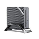 MINISFORUM Venus Series UM560 Mini PC AMD Ryzen 5 5625U Micro PC, 16G RAM 512GB SSD, 2xHDMI + 2xUSB-C 4K Outputs, 2.5G LAN, 4X USB Port, AMD Radeon Graphics Small Form Factor