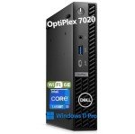 Dell OptiPlex 7020 MFF 7000 Micro Form Factor Mini PC Business Desktop Computer, 14th Gen Intel 14-Core i5-14500T (Beat i7-13700T), 64GB DDR5 RAM, 1TB PCIe SSD, WiFi 6E, Bluetooth, Windows 11 Pro