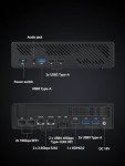 MINISFORUM MS-01 Mini Workstation Intel Core i9-13900H (vPro Enterprise Support) 32GB DDR5 1TB SSD Mini PC,2x 10Gbps SFP+/2x 2.5G RJ45/2x USB4/HDMI/1x PCIe4.0x16 slot/Support 3x M.2 2280/22110/U.2 SSD