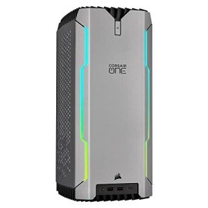Corsair ONE PRO a200 Compact Workstation-Class PC - AMD Ryzen™ 9 5950X CPU - NVIDIA® GeForce RTX™ 3080 Graphics - 64GB Vengeance LPX DDR4 Memory, 2TB, Windows 10 Pro,Bright Silver
