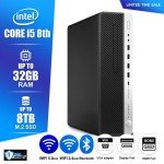 HP i5 Desktop PC, 64GB RAM, 8TB SSD