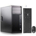 HP Tower Computers PC Workstation Z240,i7 Desktop,32GB Ram,1TB SSD + 2TB HDD,AX210 Built-in WiFi 6E,Windows 10,HDMI,DVI,DP,DVD,NVIDIA GT 1030 2GB,Wireless K&M +TJJ PAD (Renewed)