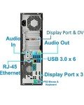 HP Z240 Workstation SFF Desktop PC, Intel Core i5-6500 Upto 3.60GHz, 32GB RAM, 2TB SSD, AMD Radeon HD 8570 1GB 4K, DisplayPort, HDMI, DVI, AC Wi-Fi, Bluetooth - Windows 10 Pro (RENEWED)