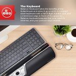 Contour Design Ultimate Workstation Red Wired - Includes RollerMouse Red & Balance Keyboard - Wired Ergonomic Keyboard and Mouse Combo - Compatible with Mac & PC Computers