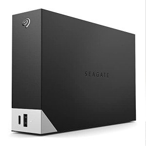 Seagate One Touch Hub, 16 TB, External Hard Drive Desktop HDD – USB-C and USB 3.0 port, for Computer Desktop Workstation PC Laptop Mac (STLC16000400)