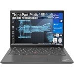 Lenovo ThinkPad P14s Mobile Workstation 14" Touchscreen FHD+ Business Laptop Computer, Intel i7-1260P, 48GB DDR4 RAM, 1TB PCIe SSD, WiFi6 E, Backlit Keyboard, Fingerprint Reader, Win 10 Pro, Tilsiy