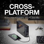 Seagate Backup Plus Hub, 14TB, External Hard Drive Desktop, USB 3.0, 2 USB Ports, for Computer Desktop Workstation PC Laptop Mac,2 Year Rescue Services (STEL14000100)