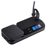 Yealink BH71 Workstation Speaker and Wireless Bluetooth Headset BH71 (1208653) - Teams Certified Deskphone, PC/Mac, Works with Zoom, RingCentral, 8x8, Vonage Gold Support Plan Included