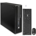 HP Workstation Z240 SFF Desktop PC,Refurbish Desktop i7,Win 10 Business Computers,32G DDR4,512GB NVMe M.2 SSD,DVD,DVI,DP,HDMI,Built-in WiFi,BT,Wireless K&M + TJJ PAD (Renewed)