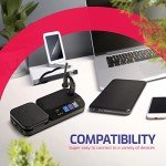 Yealink BH71 Workstation Speaker and Wireless Bluetooth Headset BH71 (1208653) - Teams Certified Deskphone, PC/Mac, Works with Zoom, RingCentral, 8x8, Vonage Gold Support Plan Included