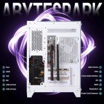 Gaming PC Desktop Computer,Intel Core i7 Desktop,Operating at A Frequency of 3.4-3.9 GHz,RX590 Graphics Card with 8GB GDDR5 Video Memory,16GB RAM, 1TB NVME SSD,WiFi 5.0,RGB Fan x5,Windows 11 Home