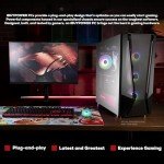 iBUYPOWER Trace 7 Mesh Gaming PC Computer Desktop TMA7N3501 (AMD Ryzen 7 5700, RTX 3050 6GB, 16GB DDR4 RGB 3200MHz (8x2), 1TB NVMe, WiFi Ready, Windows 11 Home Advanced)