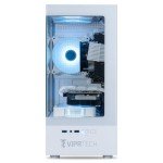 ViprTech Stryker 1.0 Gaming PC - Intel i5-9400F (4.1GHz Turbo), GTX 1660 Super 6GB, 32GB DDR4 3200, 1TB NVMe SSD, WiFi BT, Win 11 Pro, RGB, Desktop Computer Prebuilt, White