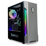 ViprTech Rebel 4.0 Gaming PC - AMD Ryzen 7 (4.1Ghz Turbo), RTX 4060 8GB, 32GB DDR4 3200, 1TB NVMe SSD, VR-Ready, Streaming, WiFi BT, RGB, Win 11 Pro, Prebuilt Desktop Computer Black