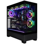 CLX Set Gaming PC - AMD Ryzen 7 9800X3D 4.7GHz, RTX 5080, 2TB NVMe M.2 SSD, 32GB DDR5 RGB Memory, 360mm AIO, WiFi, Windows 11 Home, Black