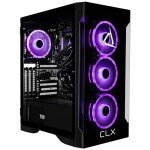 CLX Set Gaming PC - Intel Core i9 12900KF 3.2GHz, GeForce RTX 4060 Ti, 1TB NVMe M.2 SSD, 4TB HDD, 32GB DDR4 RGB Memory, 240mm AIO, Windows 11 Home, Black
