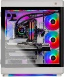 Skytech Gaming Prism Gaming PC, Intel i9 13900K 3.0 GHz, RTX 4070 Ti, 1TB NVME Gen4, 32GB DDR5 RAM RGB, 850W Gold PSU Wi-Fi, Win 11 Home, RGB-Keyboard and RGB-Mouse Included