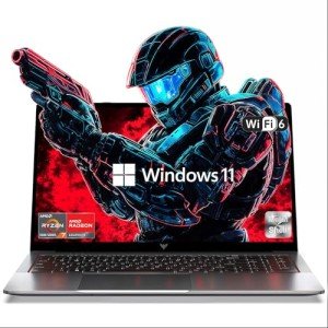 ACEMAGIC 2025 Gaming Laptop with Backlit Keyboard, 16.1-inch FHD Display Laptop with AMD Ryzen 7 5700U Processor(8C/16T), 16GB RAM 512GB ROM Laptop Computer, Support WiFi 6, 53Wh Battery