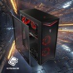 Acer Nitro 70 N70-130-UR13 Gaming Desktop | AMD Ryzen 9 7900 12-Core Processor | NVIDIA GeForce RTX 4070 | 32GB DDR5 4800MHz | 1TB PCIe Gen 4 SSD | Wi-Fi 6E | Windows 11 Home