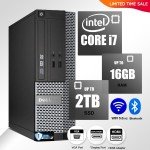 DELL Desktop Computer PC i7, up to 32GB RAM 2TB SSD/HDD, Windows 10/11,DVD-ROM