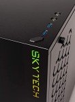 Skytech Gaming Azure Gaming PC Desktop – Intel Core i3 10105F 3.7 GHz, NVIDIA GTX 1650, 500GB NVME SSD, 16GB DDR4 RAM 3200, 650W Gold PSU, 11AC Wi-Fi, Windows 11 Home 64-bit,Black