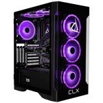 CLX Gaming PC - Intel Core i9 14900KF 3.2GHz, GeForce RTX 4070 Super, 1TB NVMe M.2 SSD, 4TB HDD, 32GB DDR5 RGB Memory, 360mm AIO, WiFi, Windows 11 Home, Black