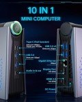ACEMAGICIAN [Gaming PC] Ryzen Mini PC, AMD Ryzen 7 5875U(up to 4.5Ghz) 16GB DDR4 512GB NVME SSD Mini Desktop Computer, Mini Computers [WiFi6/BT5.2] [4K UHD/RGB Lights/3 Adjustable Mode PC Gaming]
