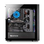 iBUYPOWER Gaming PC Computer Desktop Element MR 9320 (Intel i7-10700F 2.9GHz, NVIDIA GTX 1660 Ti 6GB, 16GB DDR4 RAM, 240GB SSD, 1TB HDD, Wi-Fi Ready, Windows 10 Home), Black