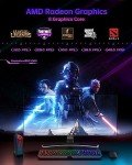 ACEMAGICIAN [Gaming PC] Ryzen Mini PC, AMD Ryzen 7 5875U(up to 4.5Ghz) 16GB DDR4 512GB NVME SSD Mini Desktop Computer, Mini Computers [WiFi6/BT5.2] [4K UHD/RGB Lights/3 Adjustable Mode PC Gaming]