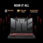 ASUS TUF Gaming A15 Gaming Laptop, 15.6” FHD 144Hz, 100% sRGB Display, GeForce RTX 4050, AMD Ryzen 7 7435HS, 16GB DDR5, 512GB PCIe SSD, Wi-Fi 6, Windows 11, FA507NUR-AS73