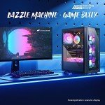 STGAubron Gaming Desktop PC, GeForce RTX 2060 Super 8G, Intel Core i7 up to 3.9G, 32G Ram, 1TB SSD, WiFi, BT 5.0, RGB BT Sound Bar & Headset Mic, Windows 10 Home