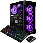 CLX Set Gaming PC - Intel Core i7 14700KF 3.4GHz, GeForce RTX 4070 Super, 1TB NVMe M.2 SSD, 32GB DDR5 RGB Memory, 240mm AIO, WiFi, Windows 11 Home, Black
