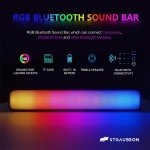 STGAubron Gaming Desktop PC, GeForce RTX 2060 Super 8G, Intel Core i7 up to 3.9G, 32G Ram, 1TB SSD, WiFi, BT 5.0, RGB BT Sound Bar & Headset Mic, Windows 10 Home