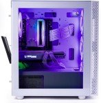 Phantom - Prebuilt Gaming PC Desktop Computer - Intel i7 Xeon 3.5GHz - 16GB RAM - 512GB M.2 SSD WiFi/BT, Win 11 Pro - Gaming Computer Tower, Pre Built PC Gaming - 1 Year Warranty (RX580 - White)
