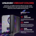 Skytech O11V Gaming PC Desktop, Ryzen 7 7800X3D 4.2 GHz (5GHz Turbo Boost), NVIDIA RTX 4070 Ti Super 16GB GDDR6X, 1TB Gen4 SSD, 32GB DDR5 RAM 5600 RGB, 850W Gold PSU, 360mm ARGB AIO, Wi-Fi