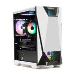 MXZ Desktop Computer High Performance Gaming pc, Ryzen 5 7600 Zenn 4 Architecture,B650,16GB DDR5,1T NVME,5 RBG Fans, Windows 11 Pro Ready to use(R5 7600| RTX 4060)