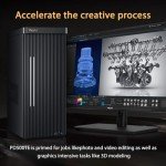 ASUS ProArt Station PD500TE High-Performance Desktop, Intel i7-13700, GeForce RTX 4070, Multizone Cooling, 64GB RAM, 4TB SSD, for Designing, 3D Modeling, with Thunderobot ML101 Wireless Mouse Bundle