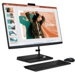Lenovo IdeaCentre 27" FHD All-in-One Touchscreen Desktop | 13th Gen Intel 10 Cores i7-13620H | 64GB RAM | 2TB SSD, Wireless Keyboard & Mouse | Windows 11| High Performance PC