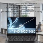 Lenovo V15 High-Performance Business Laptop, 15.6" Full HD Display, Intel Core i7-13620H, 40GB RAM, 1TB SSD, Webcam, HDMI, Wi-Fi 6, Windows 11 Pro, Black, Bundle with 64GB USB Flash Drive