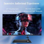 Lenovo IdeaCentre 27" FHD All-in-One Touchscreen Desktop | 13th Gen Intel 10 Cores i7-13620H | 64GB RAM | 2TB SSD, Wireless Keyboard & Mouse | Windows 11| High Performance PC