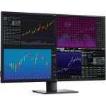 Dell U4320Q UltraSharp 43 Inch 4K UHD Computer Monitor - IPS Gaming Display, HDMI, USB-C, PC Monitor for High-Performance Gaming and Workstations (Renewed)