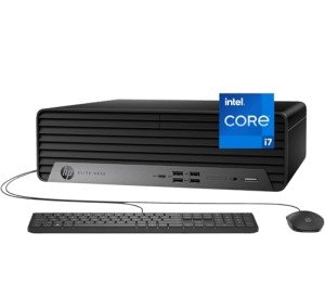 HP Elite SFF 600 G9 Desktop, Intel Core i7-14700K(20Cores, Up to 5.6GHz), 16GB DDR5 RAM, 1TB SSD, Compact & Quiet, High Performance, Wi-Fi, Type-C, Bluetooth,DisplayPorts, HDMI, Windows 11 Pro